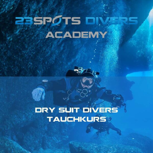 Dry Suit Diver Tauchkurs, Trockentauchen