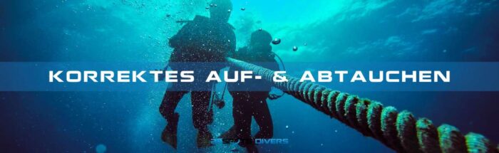 Korrektes Auf- und Abtauchen
