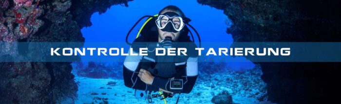 Tarierungskontrolle für Taucher